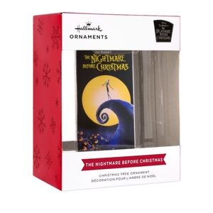 Hallmark disney nightmare before christmas‎ vhs ornaments